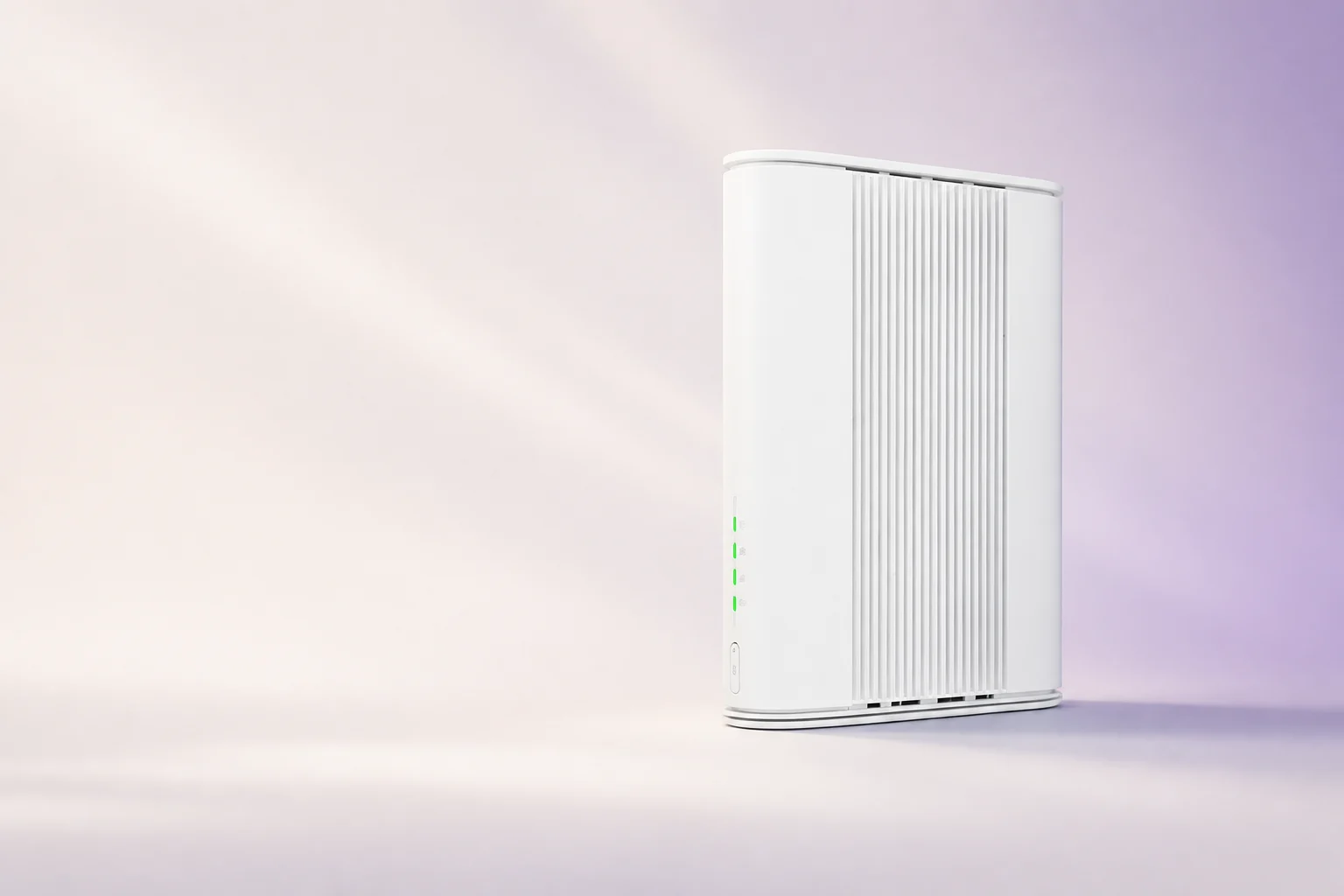Zyxel NR5111 5G-router i ett skandinaviskt hem